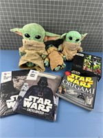 STAR WARS COLLECTION W/ BOOKS, PUZZLES & MORE