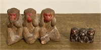 Speak no evil see no evil hear no evil monkeys