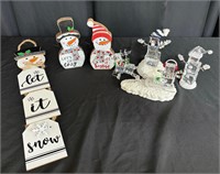 Misc. Snowman decor