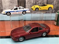 BMW,  Crown Victoria, & Corvette diecast cars