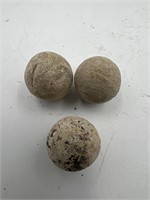 Revolutionary war excavated musketballs