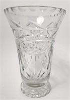 Crystal Vase 8"