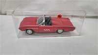 LARGE HEAVY FORD T BIRD DIECAST IN CASE