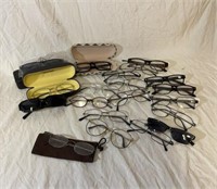 (20) Assorted Reading & Prescription Glasses