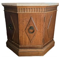 Vintage End Table Cabinet