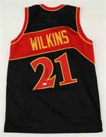 Autographed Dominique Wilkins Jersey