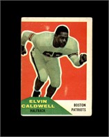 1960 Fleer #120 Elvin Caldwell VG to VG-EX+