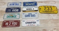 SMALL NOVELTY LICENSE PLATES