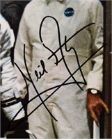 Neil Armstrong signed Life Magazine