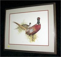 Pheasants print by Charles E. Murphy