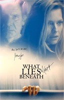 Autograph What Lies Beneath Poster