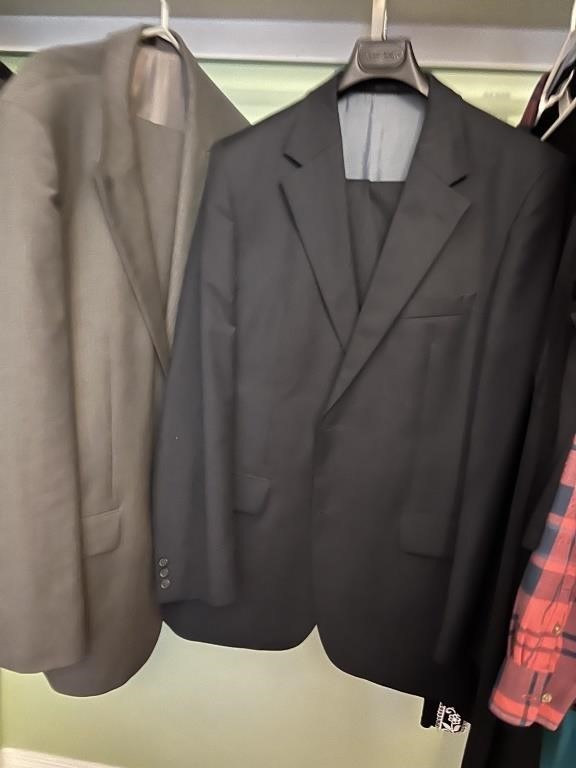 Lot of 2 Mens Suits