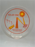 1980 solar one site dedication paperweight