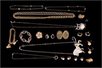 Scarab Bracelet, Goldtone Lion Chain & More