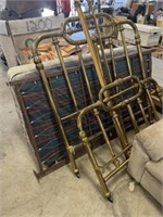 BRASS TWIN BED