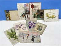 12 Holiday Greeting Cards & Postcards