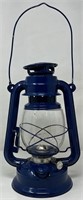 Antique Blue Barn Lantern