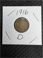 1916-D Wheat Penny