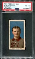 T-206 Rube Waddell PSA  VG-EX 4.