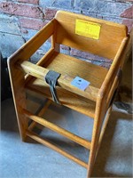 wooden high chair table height