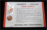 Kennedy Vs Lincoln Penny Comparison