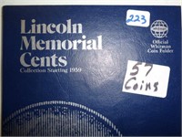 57 Lincoln Cents Unc 1959-1983