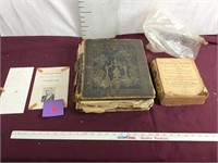Antique Bibles, German 1873, Reverend Tate