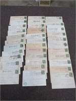 Antique Post Cards with 1 Cent Stamps