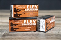3 Factory Full Boxes of Eley Standard .22LR
