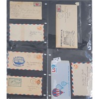 Lot of 14 Air Mail Related Envelopes