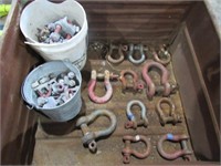 Shackles, Cable Clamps, and Crate-