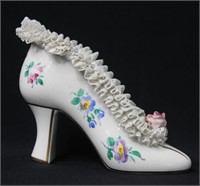 Martha Budich Dresden Porcelain Lace Shoe