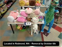 LOT, APPROX (15) ASSORTED TY STUFFED ANIMALS IN