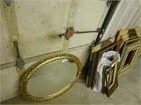 Mirror and picture frames