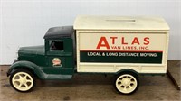 Ertl Atlas moving truck coin bank