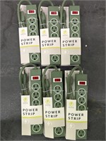 New lot of 6 Vivitar power strips