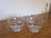 Lot of Four Ice Cream Bowls