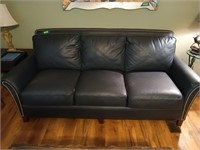 Leather lazy Boy sofa 7 ft long 3 ft deep