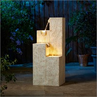 Glitzhome 34 H Outdoor Water Fountain