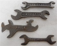 lot of 4 wrenches Green & Sons, Frick others