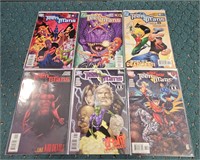 Lot of 6 Comic Books Teen Titans