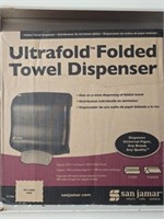Lot of 3 Ultrafold Folded Towel Dispensers AS IS