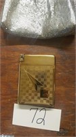 Art Deco Royal Case-lite Cigarette Case + Lighter