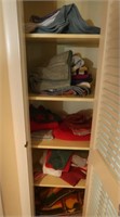 Contents of Closet-Towels, Blankets & more