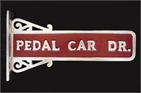 Pedal Car Dr. DS Aluminum Sign #3 of 12 Produced