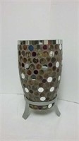 Large Mosaic Party Lite Candle Holder