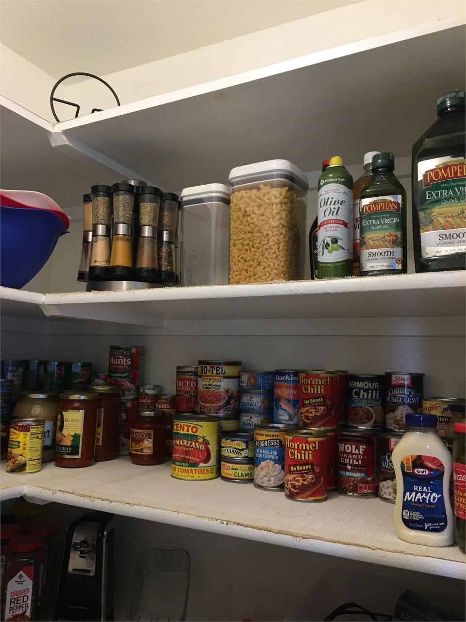 Contents of Pantry