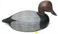 Ken Harris Redhead carved wooden decoy,