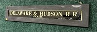 Delaware & Hudson R.R. Tickets Sign,