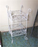 Victorian Wile Basket Stand